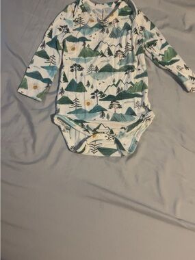 Little Sleepies Mountain Mist bodysuit